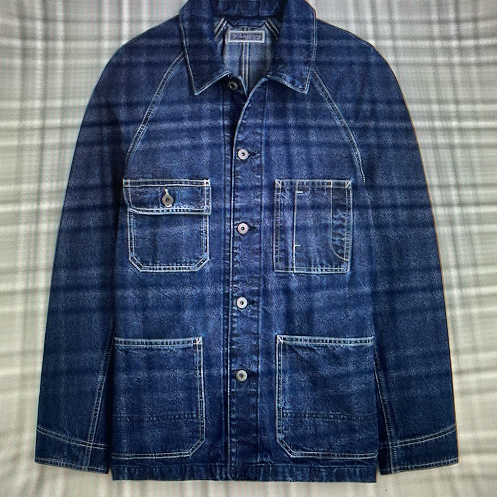J. Crew Dark Blue Denim Jacket,